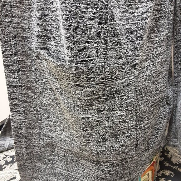 Mudd Cardigan Open Front Hoodie - Picture 5 of 9